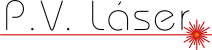 P.V. Láser Logo